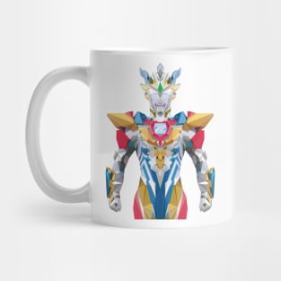 Ultraman Z Delta Rise Claw (Low Poly Style) Mug